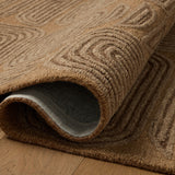 Brigette Romanek x Loloi Madi Mocha / Cocoa Rug White Cliff Studio Area Rugs