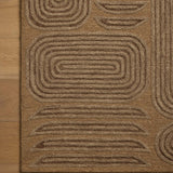 Brigette Romanek x Loloi Madi Mocha / Cocoa Rug White Cliff Studio Area Rugs