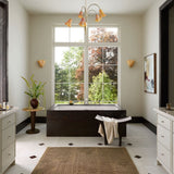 Brigette Romanek x Loloi Madi Mocha / Cocoa Rug White Cliff Studio Area Rugs