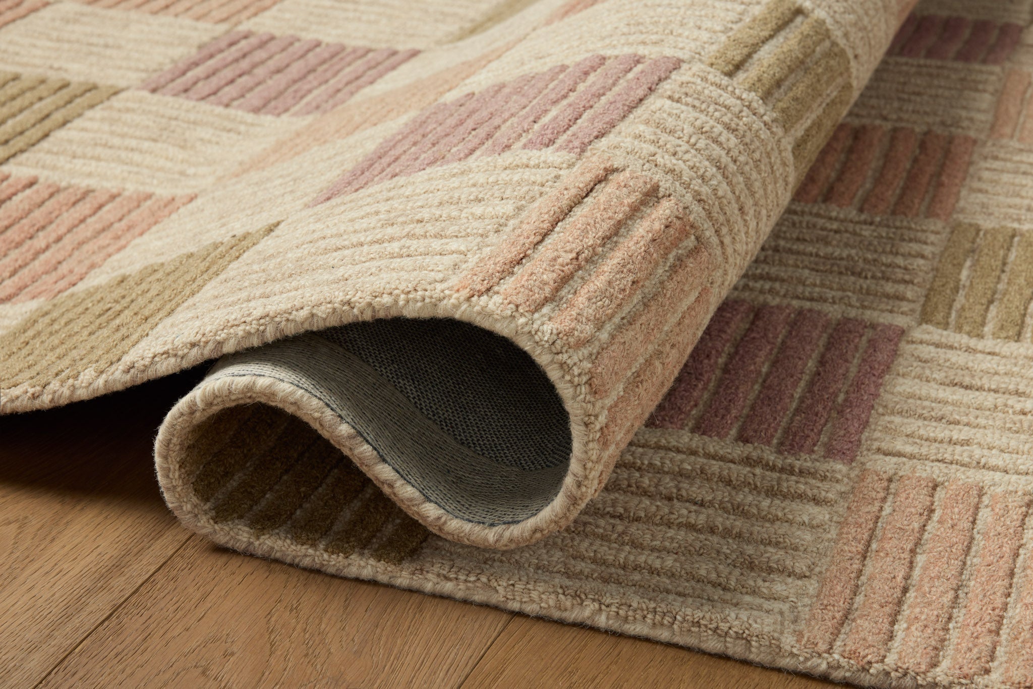 Brigette Romanek x Loloi Madi Natural / Multi Rug White Cliff Studio Area Rugs