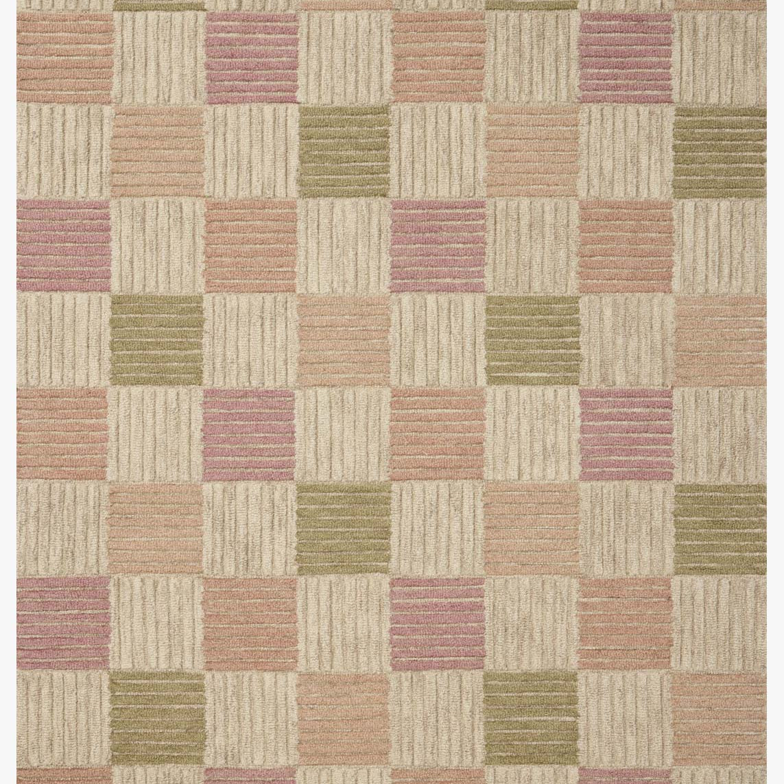 Brigette Romanek x Loloi Madi Natural / Multi Rug White Cliff Studio Area Rugs