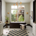 Brigette Romanek x Loloi Madi Taupe / Navy Rug White Cliff Studio Area Rugs