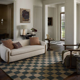 Brigette Romanek x Loloi Madi Taupe / Navy Rug White Cliff Studio Area Rugs