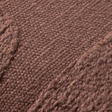 Brigette Romanek x Loloi Mauve 12'' x 27'' Cover Only Pillow White Cliff Studio Throw Pillows