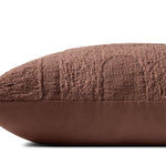 Brigette Romanek x Loloi Mauve 12'' x 27'' Cover Only Pillow White Cliff Studio Throw Pillows