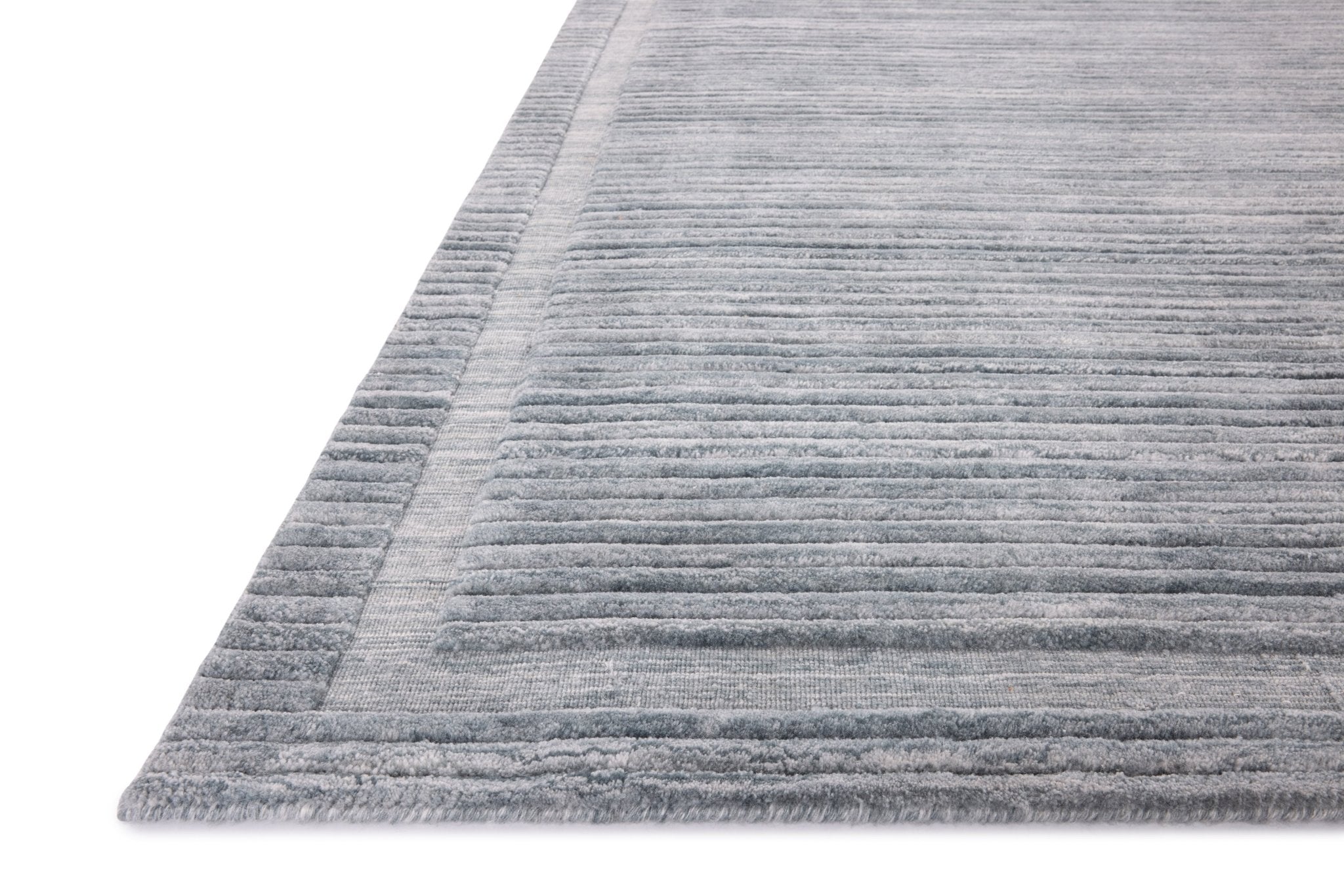 Brigette Romanek x Loloi Orly Denim 11' - 6" x 15' Area Rug White Cliff Studio Area Rugs