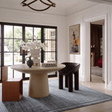 Brigette Romanek x Loloi Orly Denim 11' - 6" x 15' Area Rug White Cliff Studio Area Rugs