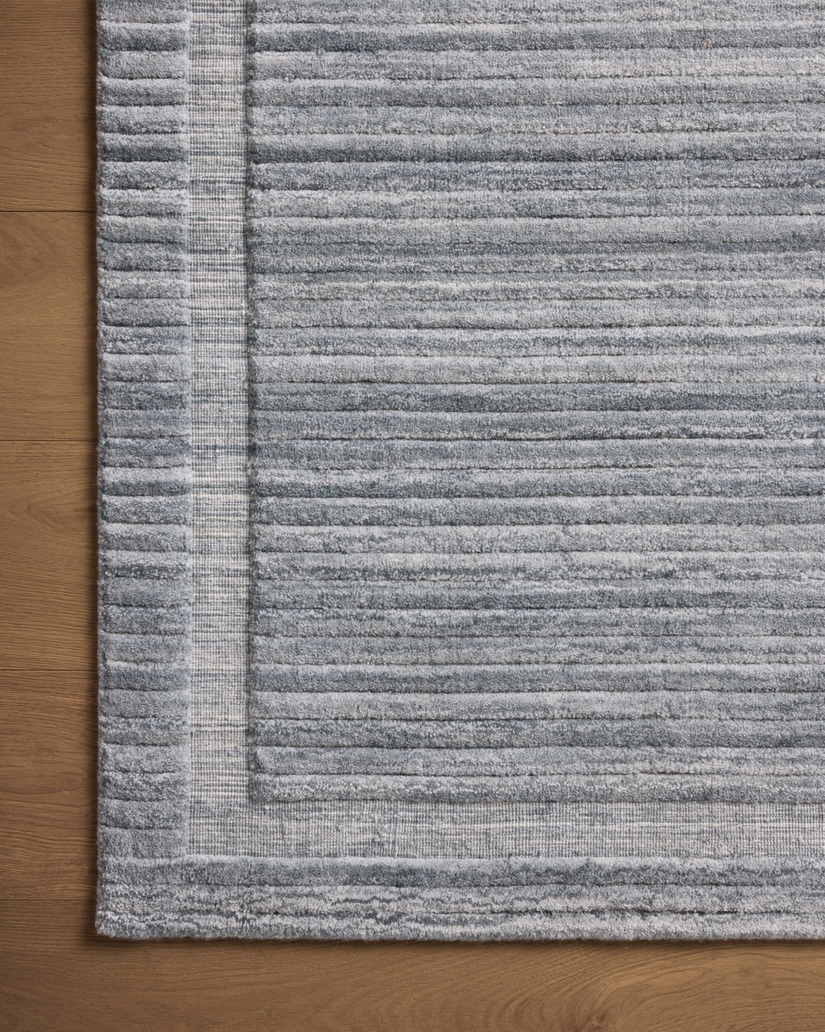 Brigette Romanek x Loloi Orly Denim 11' - 6" x 15' Area Rug White Cliff Studio Area Rugs