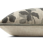 Brigette Romanek x Loloi PBR0008 Charcoal / Natural Pillow White Cliff Studio Throw Pillows