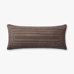 Brigette Romanek x Loloi PBR0009 Brown Pillow White Cliff Studio Throw Pillows