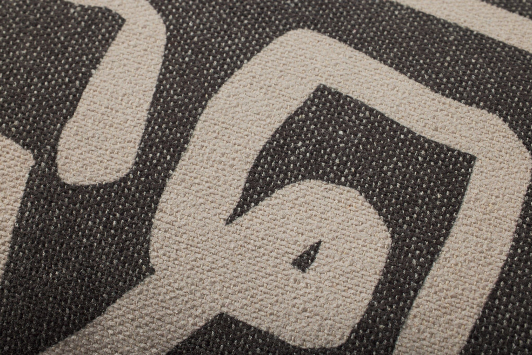 Brigette Romanek x Loloi PBR0010 Charcoal / Natural Pillow White Cliff Studio Throw Pillows