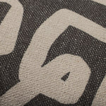 Brigette Romanek x Loloi PBR0010 Charcoal / Natural Pillow White Cliff Studio Throw Pillows
