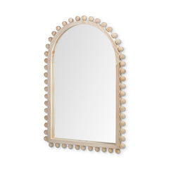 Broderick Mirror White Cliff Studio Round and Oval Mirrors