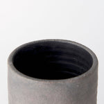 Brown - Gray Double Ear Ceramic Vase