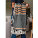 Bruno Oversized Throw White Cliff Studio Throw Blankets