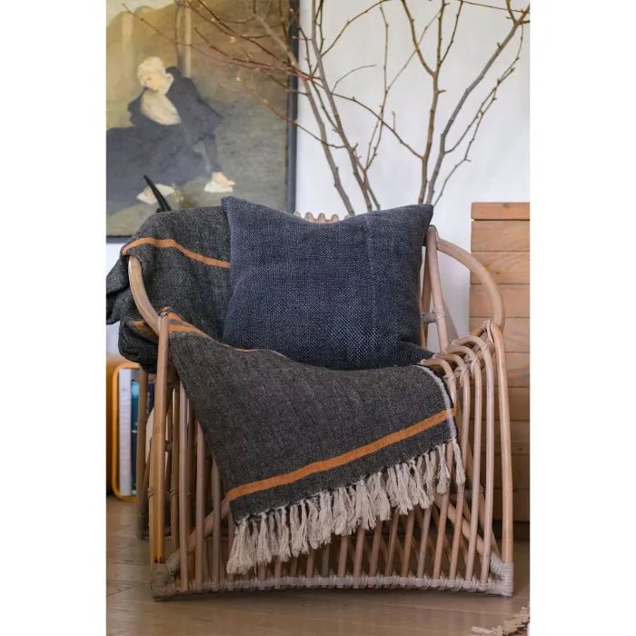 Bruno Oversized Throw White Cliff Studio Throw Blankets