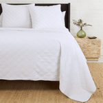 Brussels Coverlet White Cliff Studio Coverlets