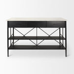 Camden Marble Kitchen Island