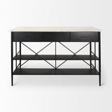Camden Marble Kitchen Island
