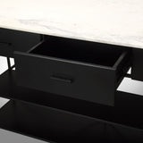 Camden Marble Kitchen Island