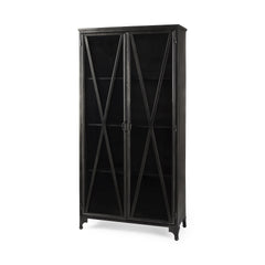 Camden Metal Cabinet White Cliff Studio Bookcases and Cabinets