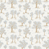 Camden Wallpaper by Beeky Illustration White Cliff Studio Animal Print Wallpaper