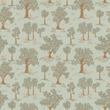 Camden Wallpaper by Beeky Illustration White Cliff Studio Animal Print Wallpaper