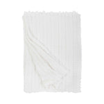 Camille Oversized Throw White Cliff Studio Throws