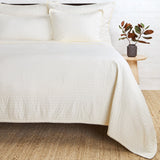 Carlyle Coverlet White Cliff Studio Coverlets