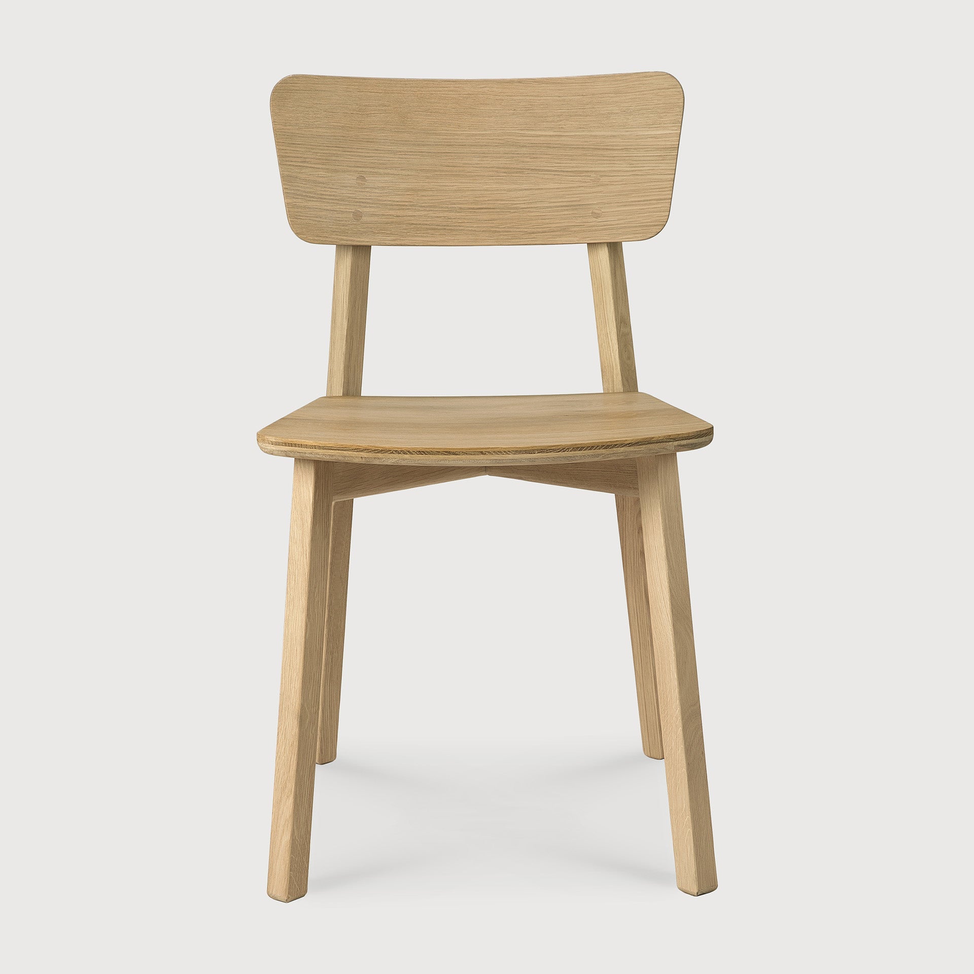 Casale dining chair - oak White Cliff Studio Dining Chair