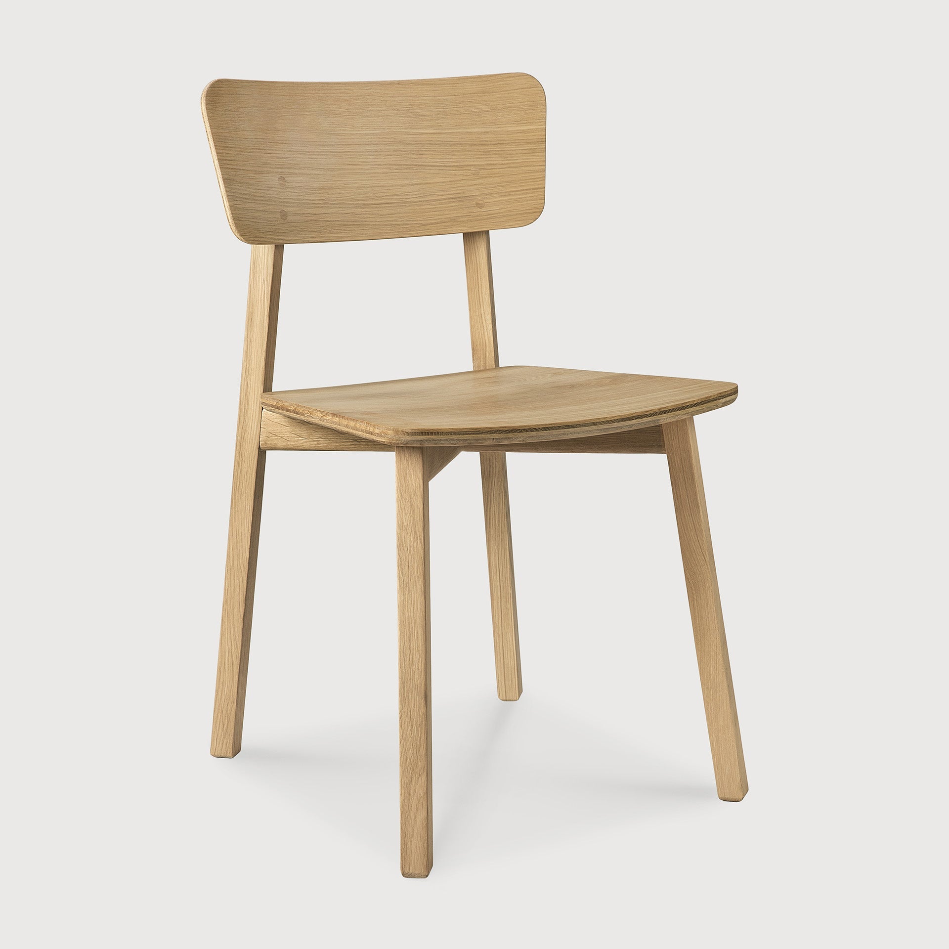 Casale dining chair - oak White Cliff Studio Dining Chair