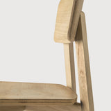 Casale dining chair - varnished oak White Cliff Studio Dining Chair