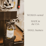 Cashmere and Vanilla Clear Reed Diffuser White Cliff Studio Reed Diffusers