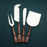 Celia Cheese Accessories 4 Pc. Set White Cliff Studio Flatware