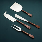 Celia Cheese Accessories 4 Pc. Set White Cliff Studio Flatware