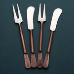 Celia Cheese Fork & Spreader Set White Cliff Studio Flatware