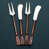 Celia Cheese Fork & Spreader Set White Cliff Studio Flatware