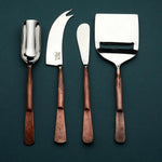 Celia Cheese Tools 4 Pc. Set White Cliff Studio Flatware