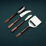 Celia Cheese Tools 4 Pc. Set White Cliff Studio Flatware