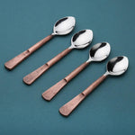 Celia Coffee/Demitasse Spoons 4 Pc. Set White Cliff Studio Flatware