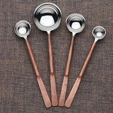 Celia Copper Measuring Spoons Set White Cliff Studio Kitchen Accessories