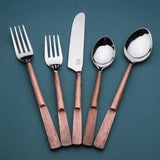 Celia Flatware, 5-Pc. Place Setting White Cliff Studio Flatware