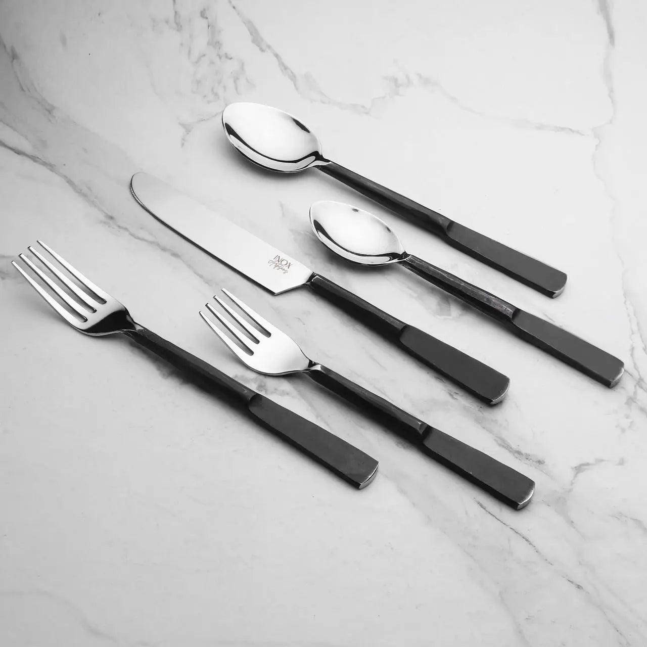 Celia Flatware, 5-Pc. Place Setting White Cliff Studio Flatware