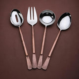 Celia Hostess 4 Pc. Set White Cliff Studio Utensils