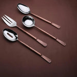Celia Hostess 4 Pc. Set White Cliff Studio Utensils