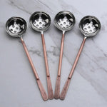 Celia Olive Spoons 4 Pc. Set White Cliff Studio Flatware