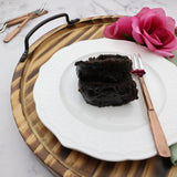 Celia Pastry Forks 4 Pc. Set White Cliff Studio Flatware