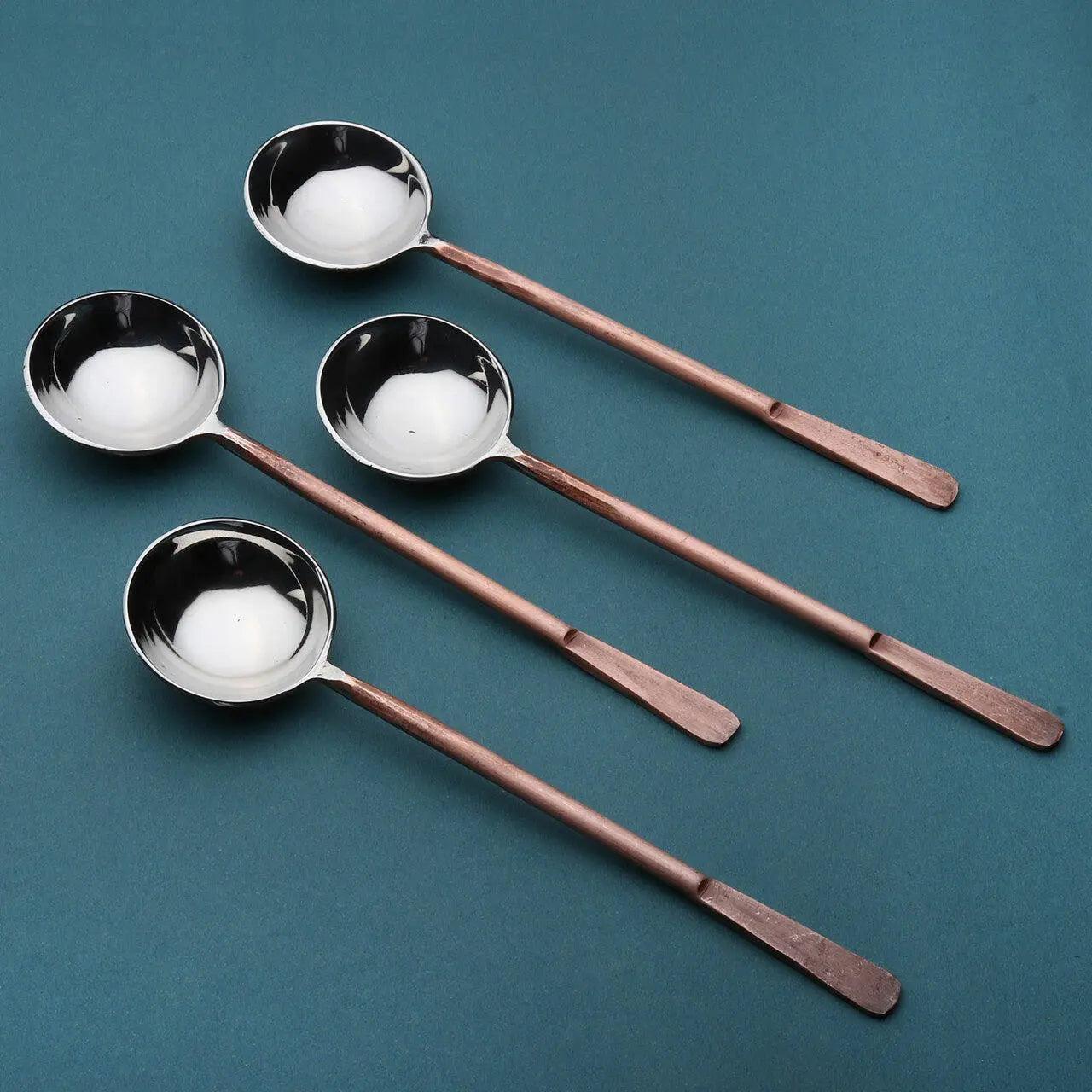 Celia Sugar Spoon 4 Pc. Set White Cliff Studio Flatware