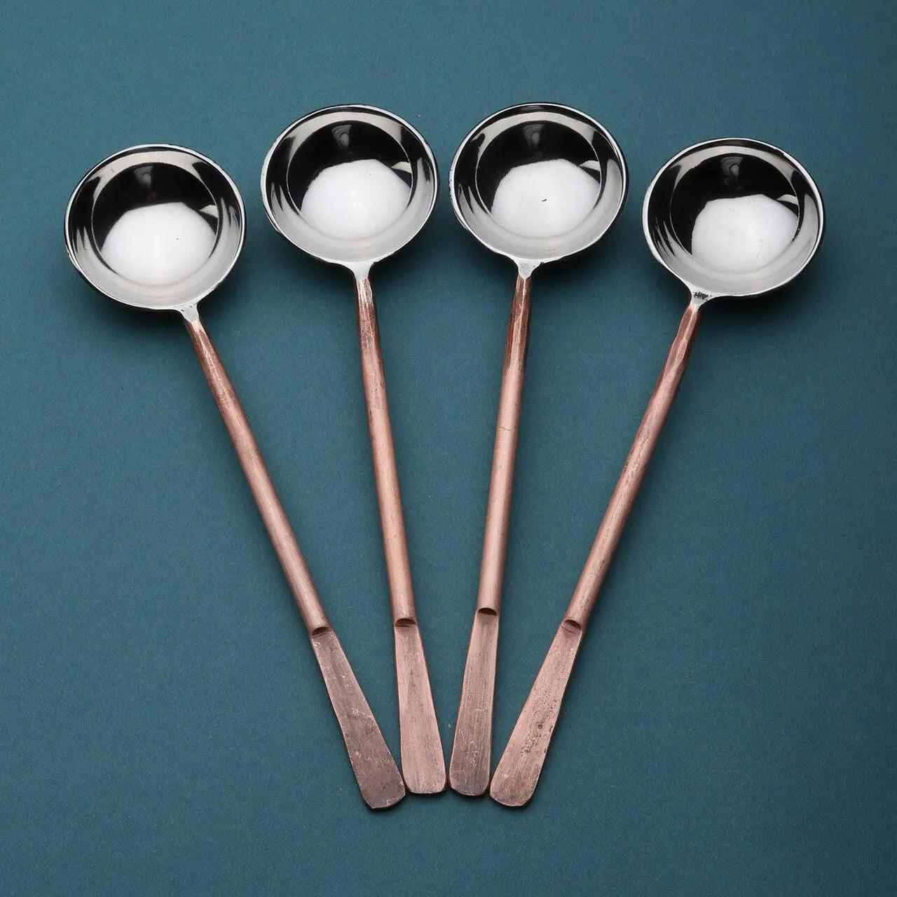 Celia Sugar Spoon 4 Pc. Set White Cliff Studio Flatware