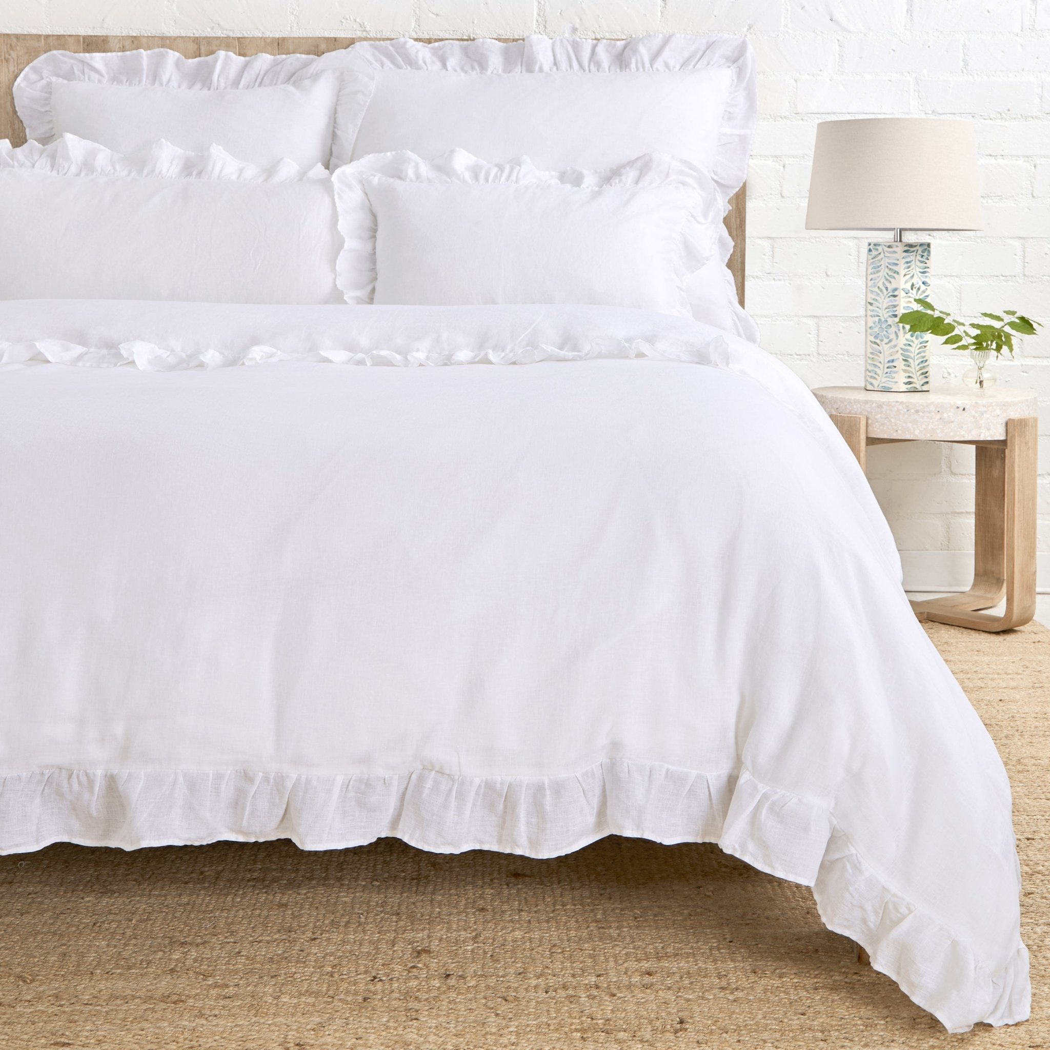 Charlie Duvet Cover White Cliff Studio Duvet